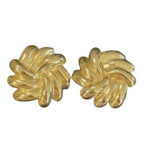 90s Vintage Press-On Earrings | Retro Clip On Earrings | No Piercing Earrings
